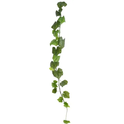 Guirlande FEUILLE DE VIGNE vierge artificielle 180 cm - droite