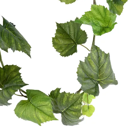 feuillage Guirlande FEUILLE DE VIGNE vierge artificielle 180 cm