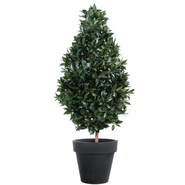 LAURIER artificiel TOPIAIRE LARGE  160 cm - en pot