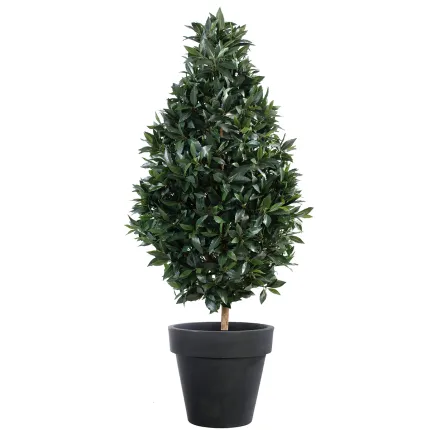 LAURIER artificiel TOPIAIRE LARGE  160 cm - en pot