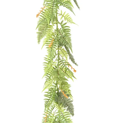 guirlande fougère artificielle plast 180 cm