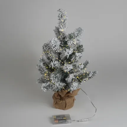 Petit SAPIN artificiel Nordique enneigé 45 cm