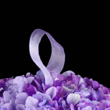 boule HORTENSIA artificielle diam 45 cm - attache