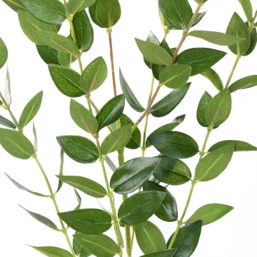 feuillage EUCALYPTUS artificiel 60 cm - détail des feuilles