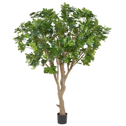 FIGUIER artificiel géant 250 cm avec figues - de profil