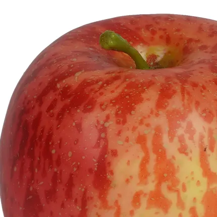 POMME artificielle rouge 8 cm - détails