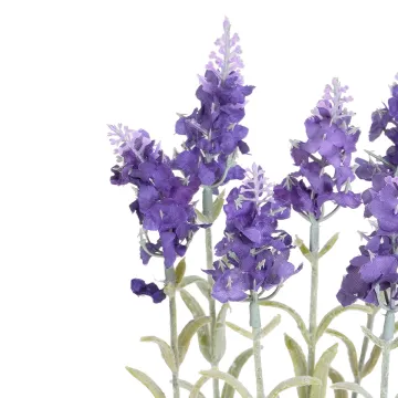 LAVANDE artificielle en pot 30 cm - fleurs