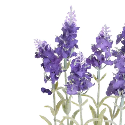 LAVANDE artificielle en pot 30 cm - fleurs