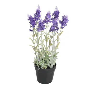 LAVANDE artificielle en pot 30 cm