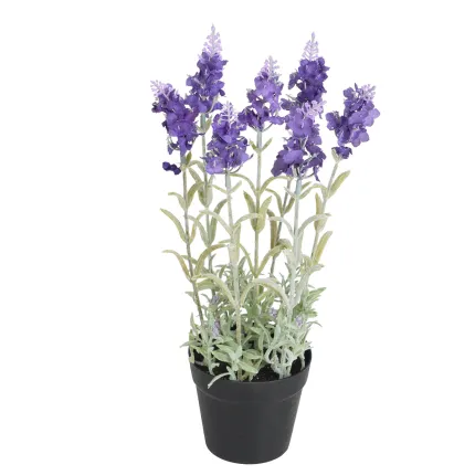 LAVANDE artificielle en pot 30 cm