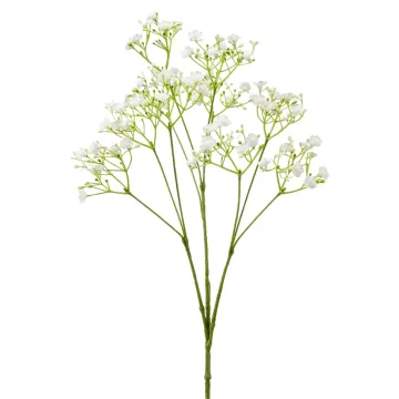 Gypsophile artificiel 69 cm - fond blanc