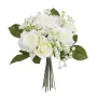 bouquet artificiel de ROSES et Gypsophiles 28 cm crème