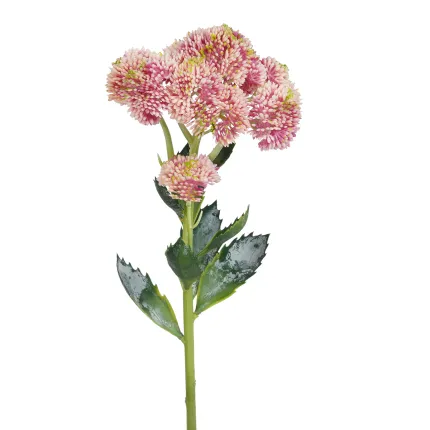 SEDUM artificiel 55 cm rose
