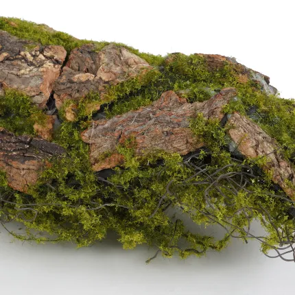 Ecorce + mousse artificielles 39 cm - vue de dos