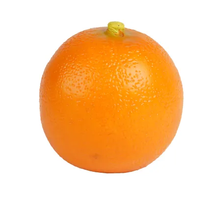 ORANGE artificielle 8 cm - de face