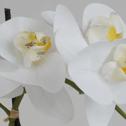 PHALAENOPSIS artificielle en pot 39 cm -fleurs