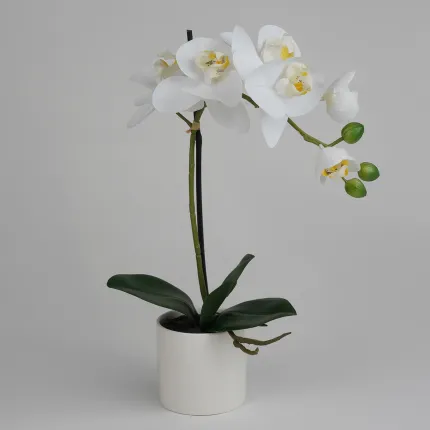 PHALAENOPSIS artificielle en pot 39 cm