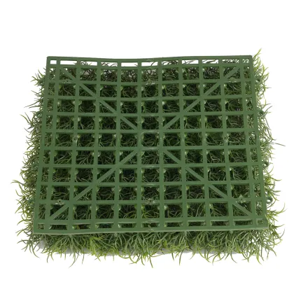 GAZON - HERBE FINE PLAQUE 27cm x 27cm - dos