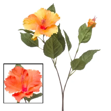 HIBISCUS artificiel 60 cm