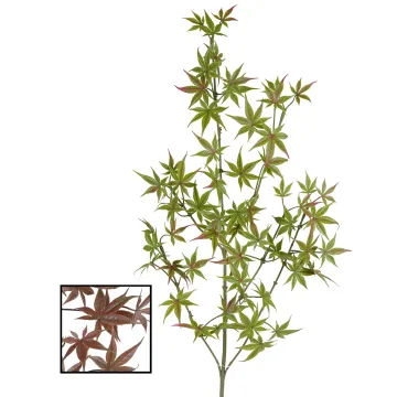 branche artificielle ERABLE plast 70 cm (aralia) - 2 couleurs