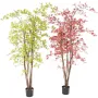 ERABLE artificiel plast (Aralia)  150 à 210 cm - 2 couleurs