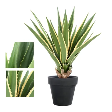 AGAVE FURCRAEA artificielle 80 et 110 cm - 2 couleurs