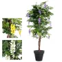 GLYCINE artificielle LIANES  new de 110 à 180 cm - 3 couleurs