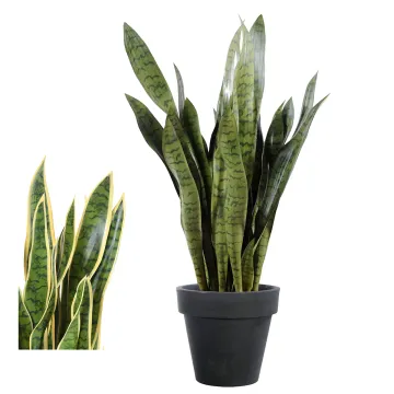 SANSEVIERIA artificiel 93 cm - 2 couleurs