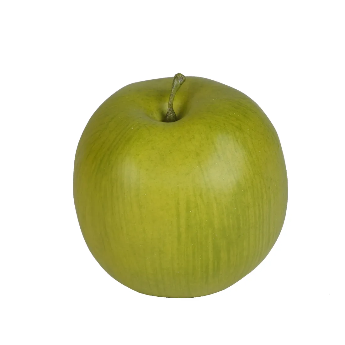 Pomme Artificielle Verte Brillante – Diamètre 14 Cm – Objet Déco Pour Maison, Cuisine, Table