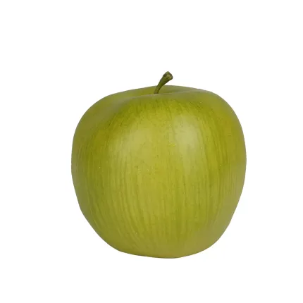 POMME artificielle verte  9 cm