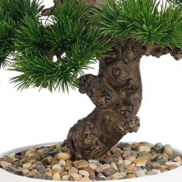 BONSAI pin artificiel  38 cm - tronc