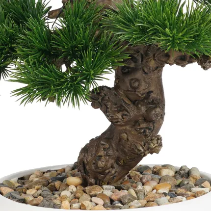 BONSAI pin artificiel  38 cm - tronc