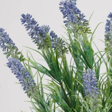LAVANDE artificielle plante 43 cm - détails