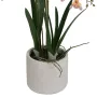ORCHIDEE artificielle RENANTHERA 55 cm en pot - poterie