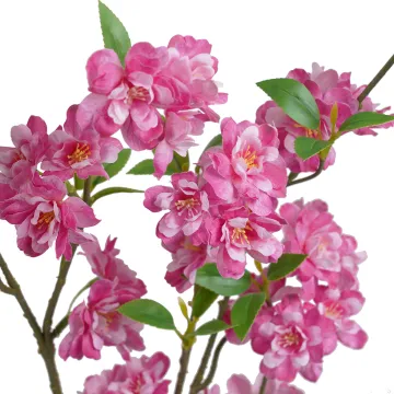 Branche de CERISIER 120 cm fuchsia - détails