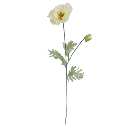 PAVOT artificiel 70 cm en tige