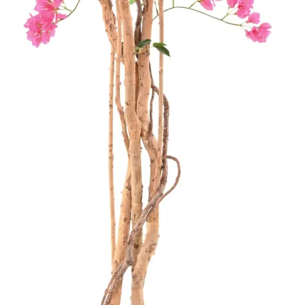 Fausse BOUGAINVILLEE ou BOUGAINVILLIER artificiel 230 cm 3 troncs et lianes