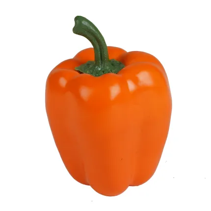 POIVRON artificiel 12 cm orange