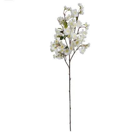 Branche de Cerisier artificiel fleuri 100 cm en tige