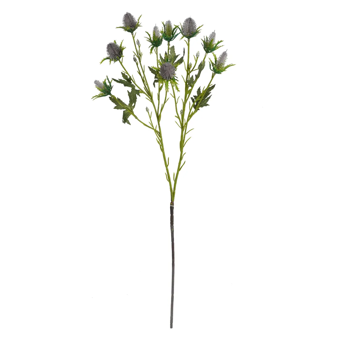 Newin Star Bouquet De Fleurs De Chardon Artificielles Réalistes - Eryngo Pour Vase, Mariage Et Décoration Maison DIY