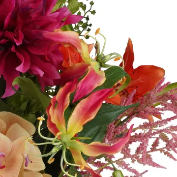 bouquet artificiel exotique 60 cm- détails