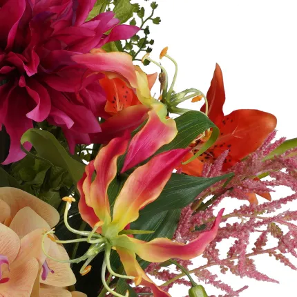 bouquet artificiel exotique 60 cm- détails