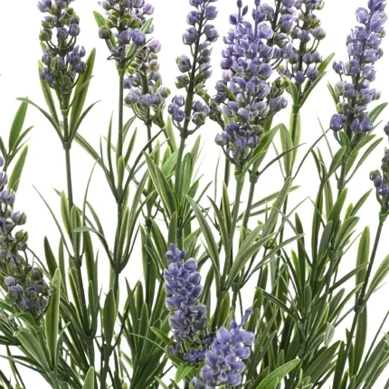 LAVANDE artificielle en pot 55 cm anti feu - fleurs