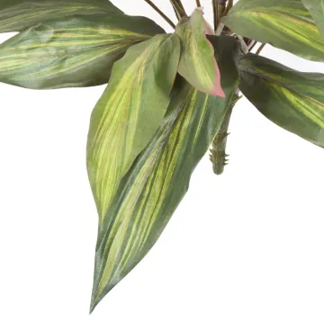 Dracaena artificiel 40 cm - détails feuilles