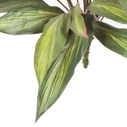 Dracaena artificiel 40 cm - détails feuilles