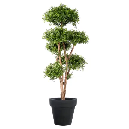 Eucalyptus Plast Tige Artificiel 150 cm en pot