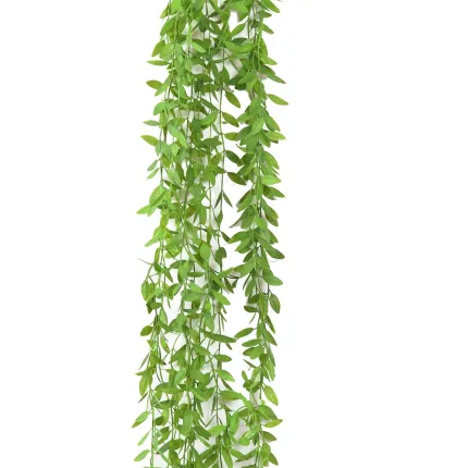 EUCALYPTUS artificiel chute plast vert 100 cm - feuillage