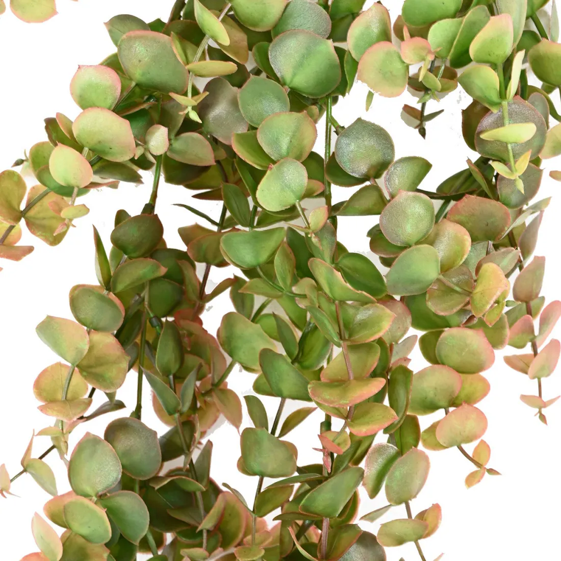 EUCALYPTUS artificiel 80 cm vert marron - feuilles