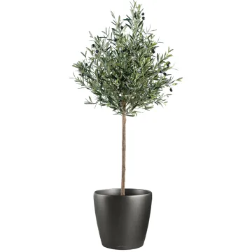 OLIVIER artificiel tête 90 à 180 cm en pot