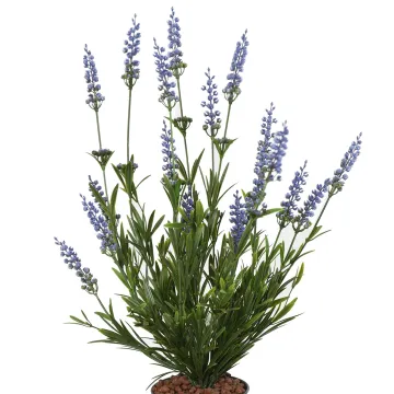 LAVANDE artificielle plante 52 cm mis en pot